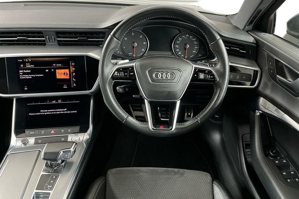 Audi A6 Saloon S Line Grey #11