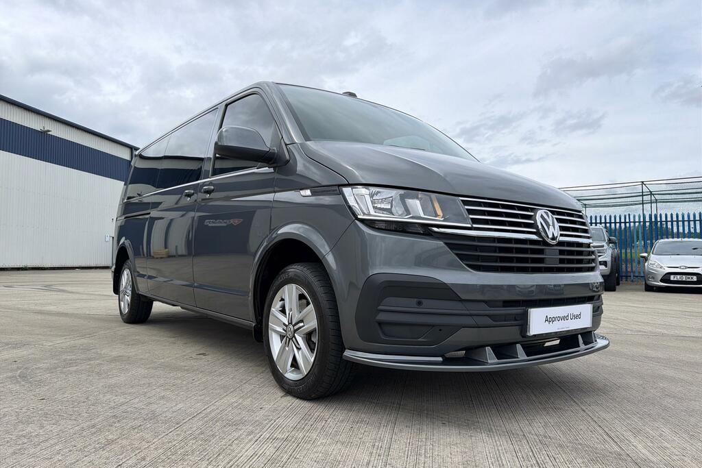Volkswagen Transporter Shuttle T6.1 150 6 Speed 8 Seat Shuttle Se Lwb In Candy Wh White #21