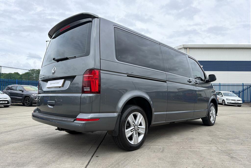 Volkswagen Transporter Shuttle T6.1 150 6 Speed 8 Seat Shuttle Se Lwb In Candy Wh White #27