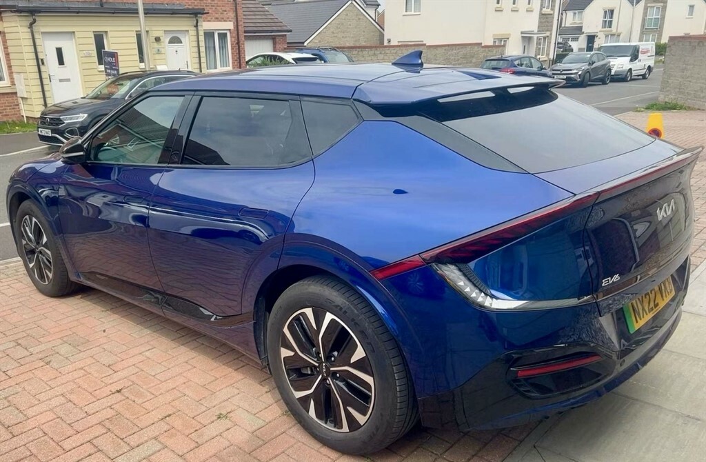 Kia EV6 Suv NX22VKB Blue #3