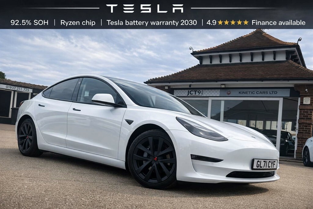 Tesla Model 3 Saloon White