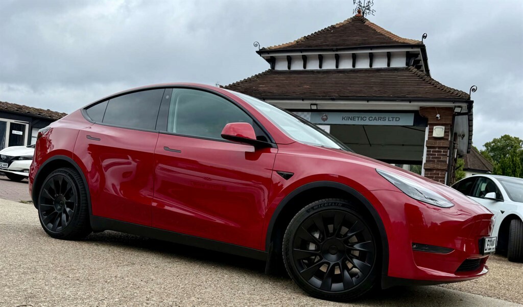 Tesla Model Y Suv Red #2