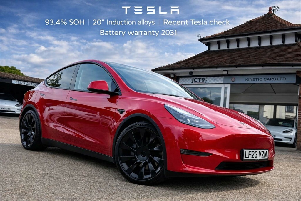 Tesla Model Y Suv Red