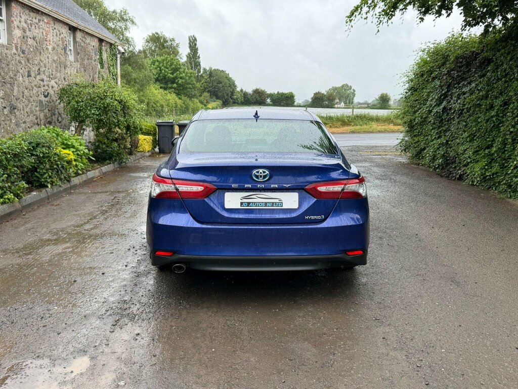 Toyota Camry 2.5 Vvt-h Excel Cvt Euro 6 Ss HG69NAE Blue #4
