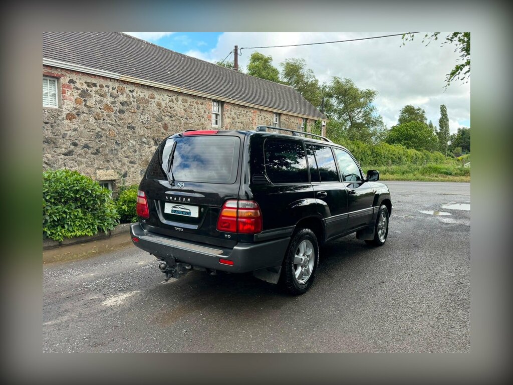 Toyota Land Cruiser 4.2 Td VX Ac, Abs, Sunroof Black #3