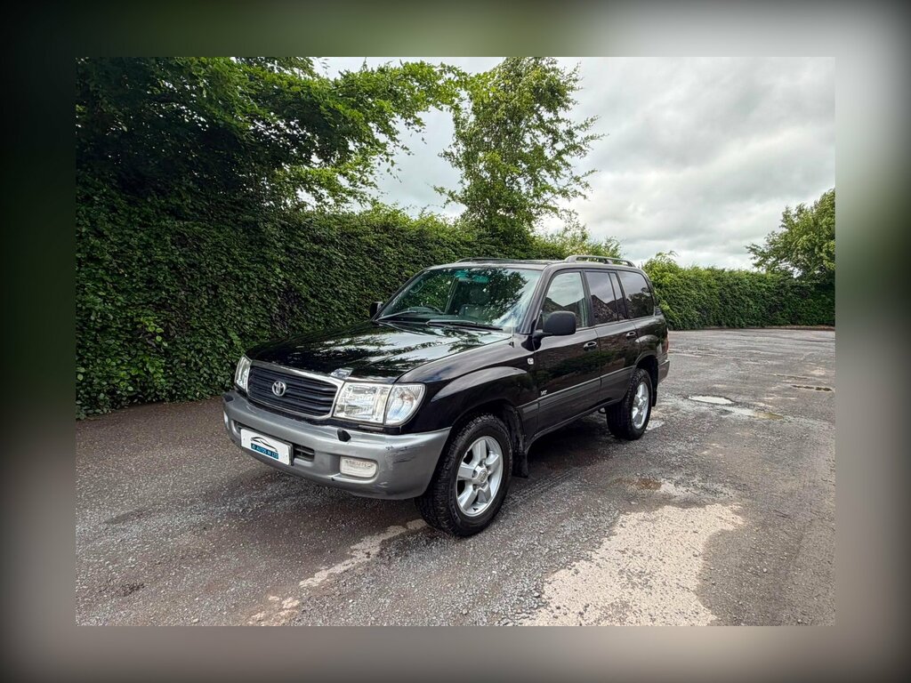 Toyota Land Cruiser 4.2 Td VX Ac, Abs, Sunroof Black #2