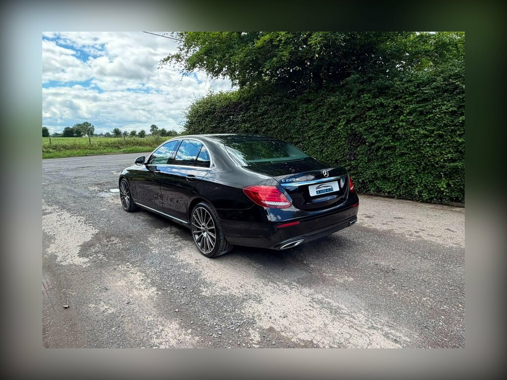 Mercedes-Benz E Class 2.0 E220d Se G-tronic Euro 6 Ss T123JHL Black #3