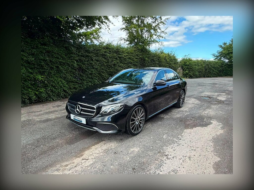 Mercedes-Benz E Class 2.0 E220d Se G-tronic Euro 6 Ss T123JHL Black #2