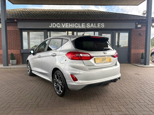 Ford Fiesta 2020 1.0T Ecoboost Gpf St-line Hatchback Petro MD69ZFN Silver #2