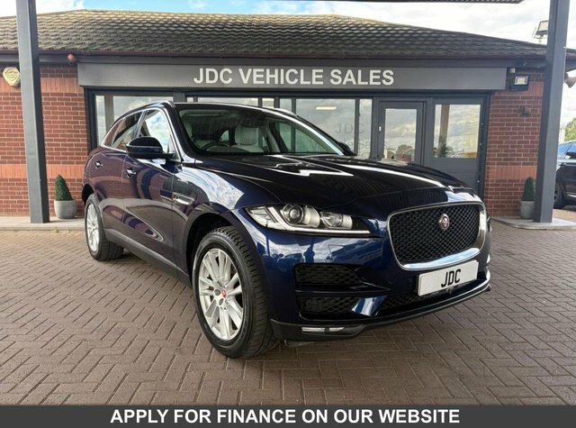 Jaguar F-Pace 2018 3.0 D300 V6 Portfolio Suv Awd Blue