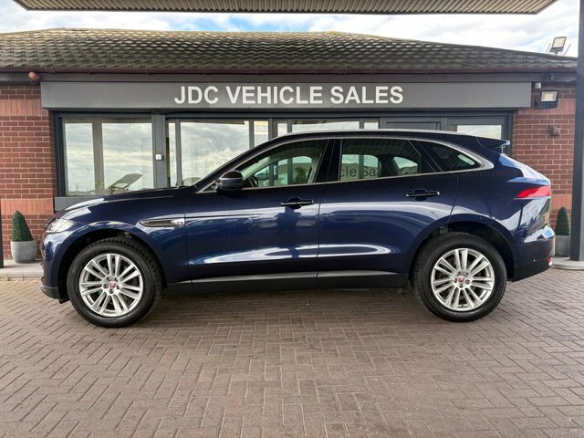 Jaguar F-Pace 2018 3.0 D300 V6 Portfolio Suv Awd Blue #4