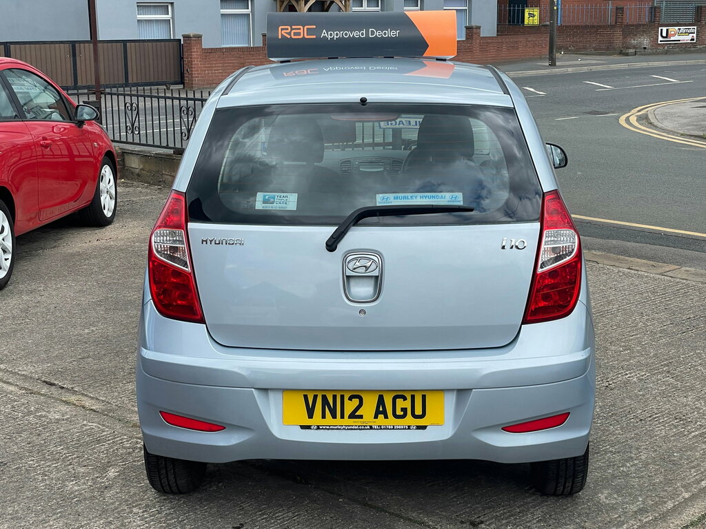 Hyundai I10 1.2 Active Hatchback Euro 5 85 Silver #4