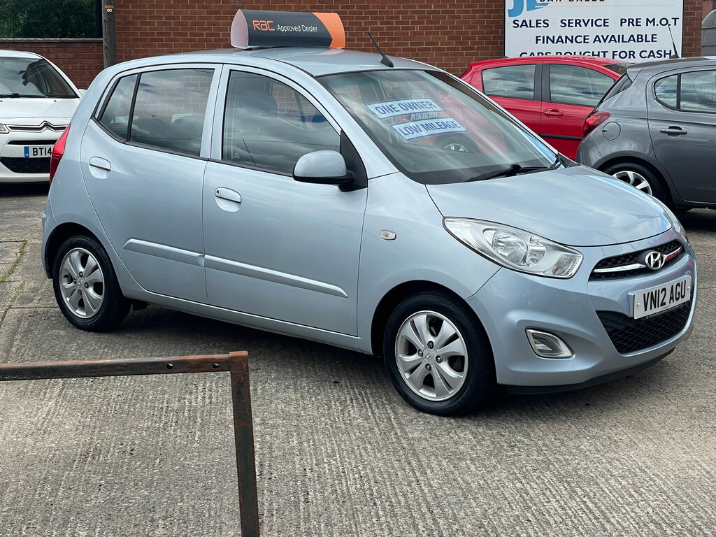 Hyundai I10 1.2 Active Hatchback Euro 5 85 Silver #2