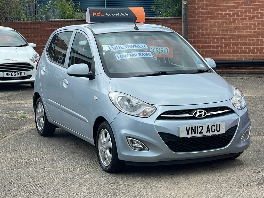 Hyundai I10 1.2 Active Hatchback Euro 5 85 Silver