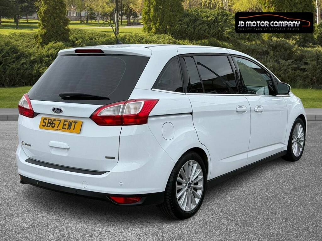 Ford Grand C-Max 1.0 T Ecoboost Titanium White #4