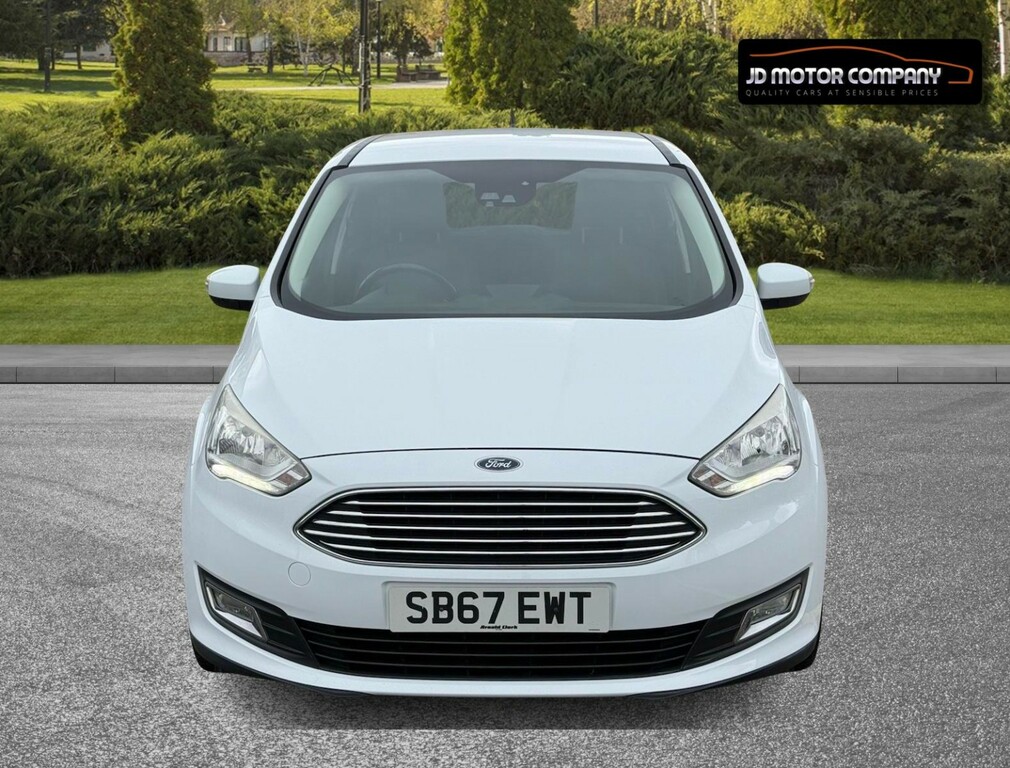 Ford Grand C-Max 1.0 T Ecoboost Titanium White #2