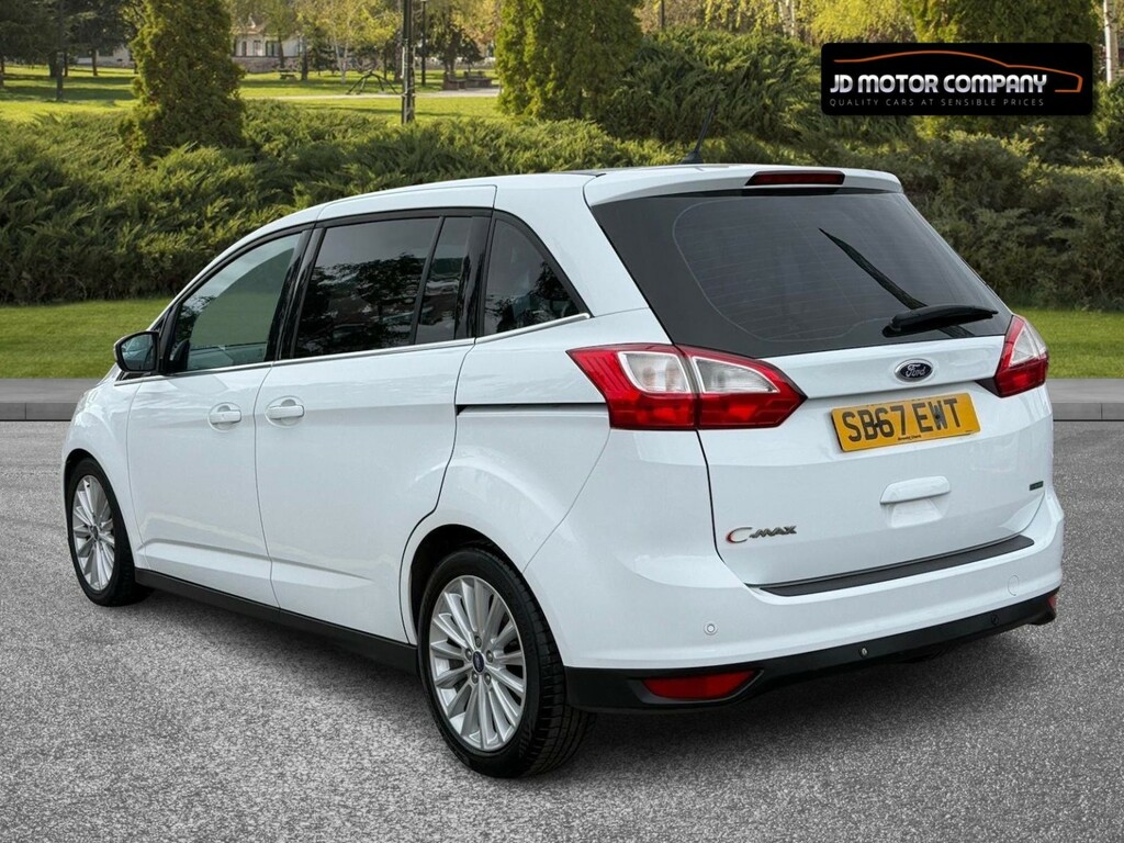 Ford Grand C-Max 1.0 T Ecoboost Titanium White #6