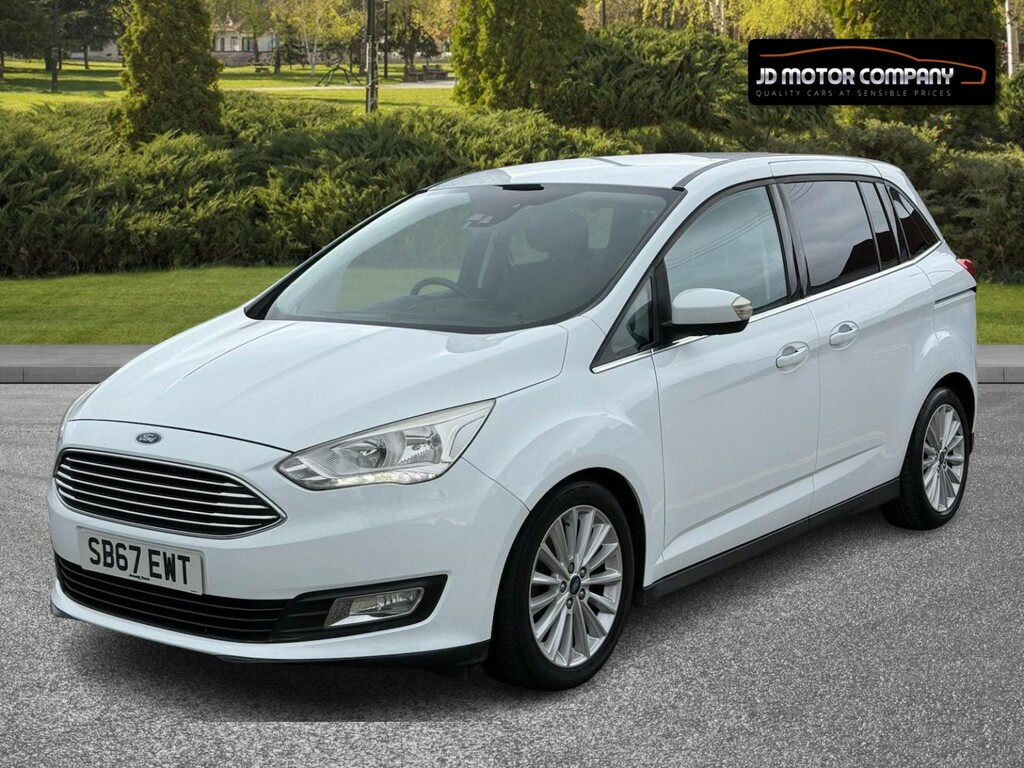 Ford Grand C-Max 1.0 T Ecoboost Titanium White #3