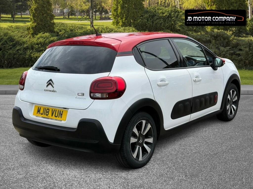 Citroen C3 1.2 Puretech Flair 201818 White #4