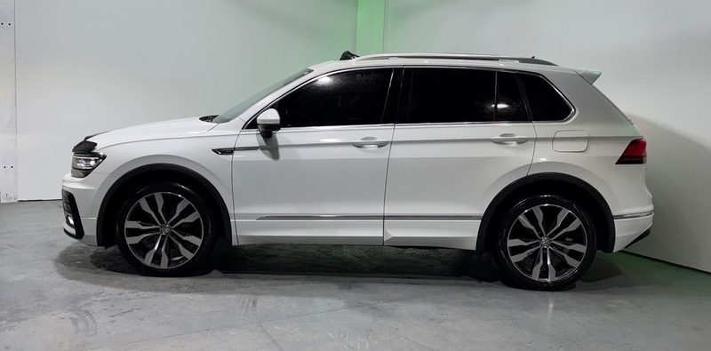 Volkswagen Tiguan R Line Tdi Bmt White #4