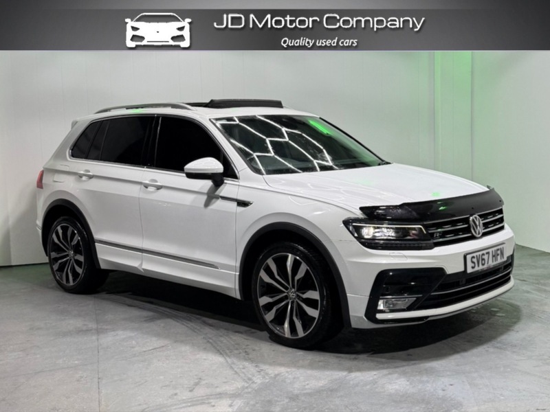 Volkswagen Tiguan R Line Tdi Bmt White
