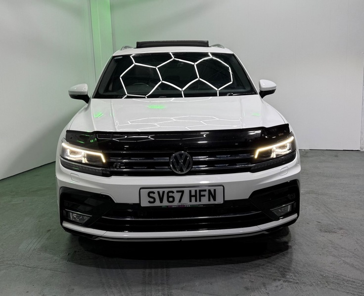 Volkswagen Tiguan R Line Tdi Bmt White #2
