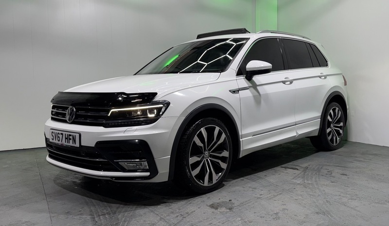 Volkswagen Tiguan R Line Tdi Bmt White #3