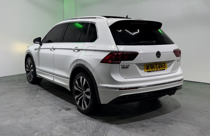Volkswagen Tiguan R Line Tdi Bmt White #6