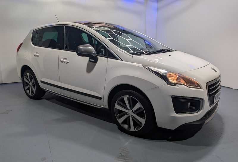Peugeot 3008 Blue Hdi S S White