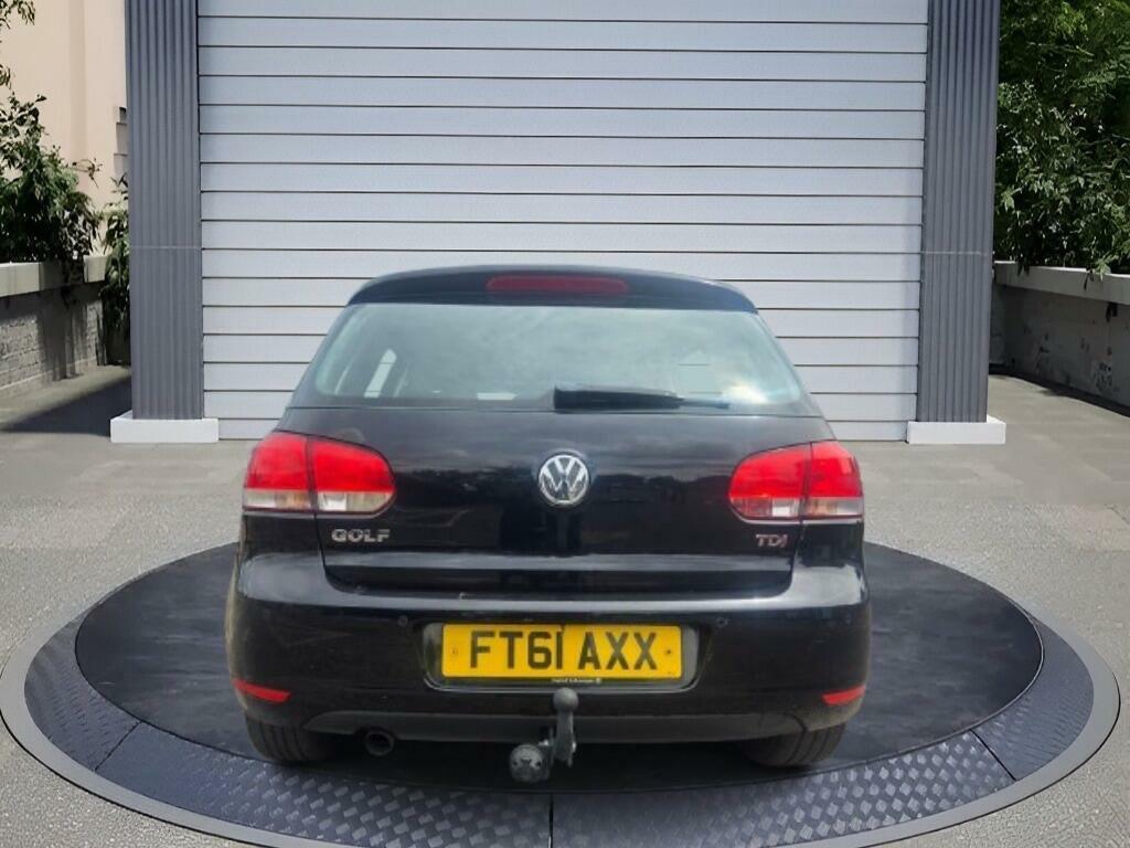 Volkswagen Golf 1.6 Tdi Match Dsg Euro 5 Black #6