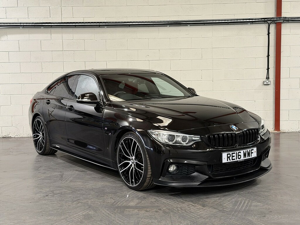 BMW 4 Series Gran Coupe 3.0 430D M Sport Gran Coupe 2016 Black #5