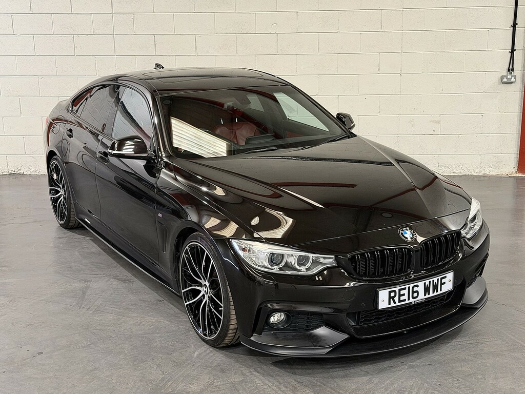 BMW 4 Series Gran Coupe 3.0 430D M Sport Gran Coupe 2016 Black #2