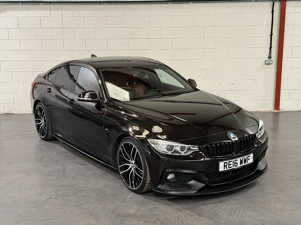 BMW 4 Series Gran Coupe 3.0 430D M Sport Gran Coupe 2016 Black #3