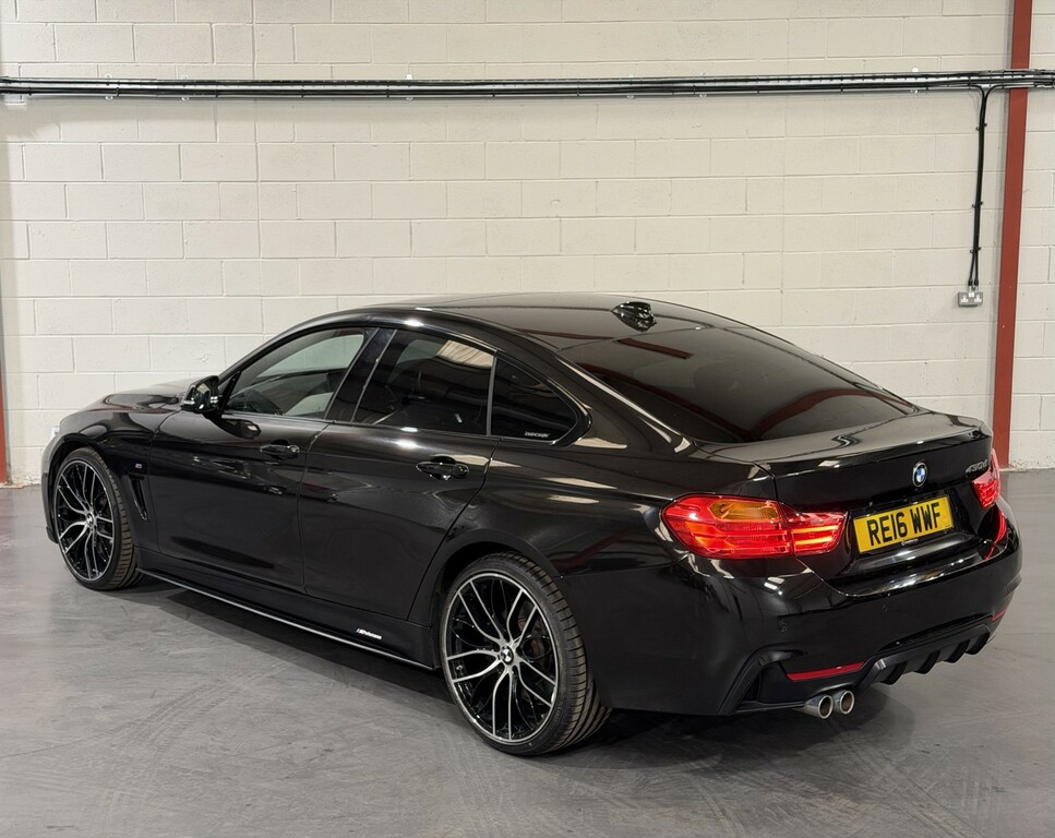 BMW 4 Series Gran Coupe 3.0 430D M Sport Gran Coupe 2016 Black #4