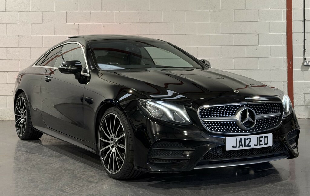Mercedes-Benz E Class 2.0 E220d Amg Line 2018 Black #3