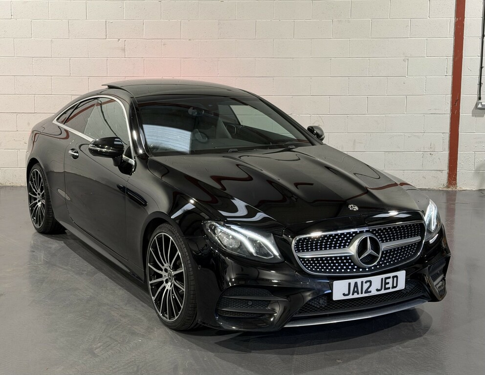 Mercedes-Benz E Class 2.0 E220d Amg Line 2018 Black