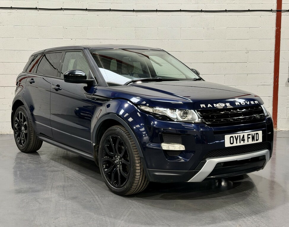 Land Rover Range Rover Evoque 2.2 Sd4 Dynamic 2014 OY14FWD Blue #4
