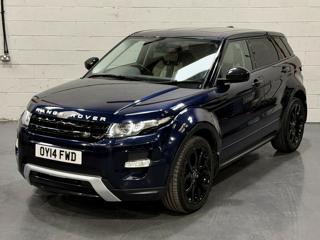 Land Rover Range Rover Evoque 2.2 Sd4 Dynamic 2014 OY14FWD Blue #2