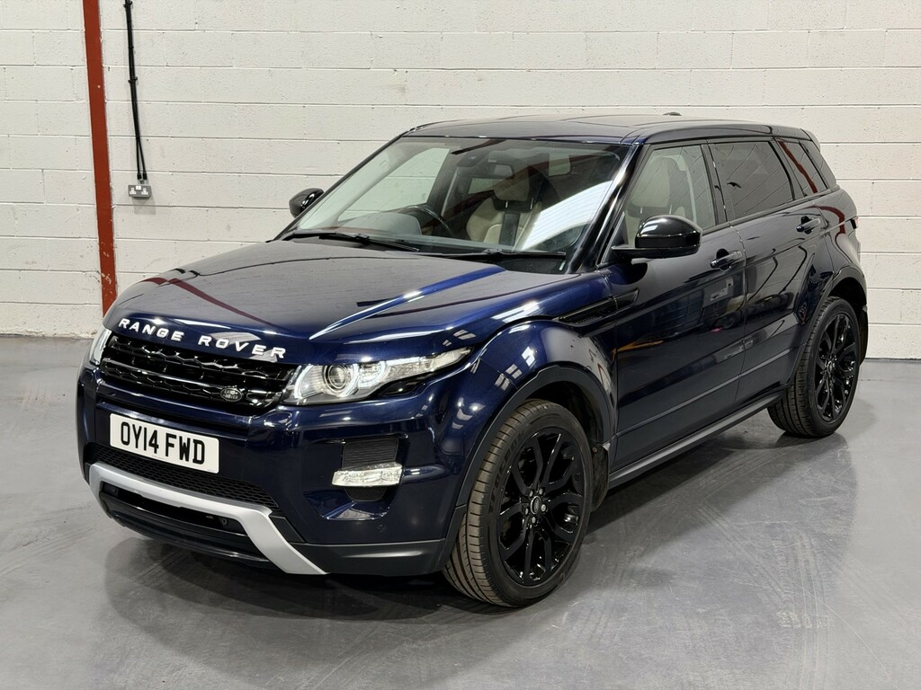 Land Rover Range Rover Evoque 2.2 Sd4 Dynamic 2014 OY14FWD Blue #3