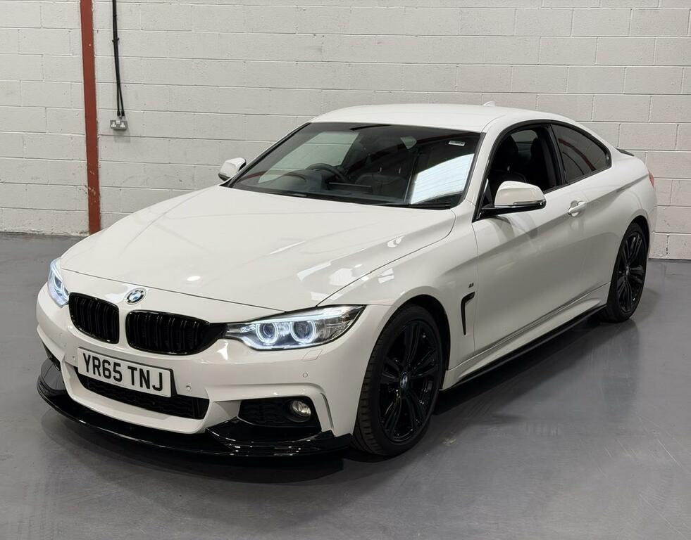 BMW 4 Series Gran Coupe 2.0 420D M Sport Coupe 2015 White
