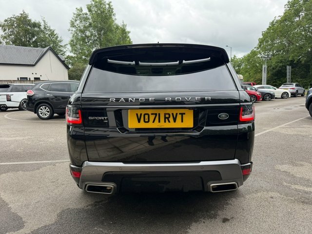 Land Rover Range Rover Sport D300 Mhev Hse Silver VO71RVT Black #6