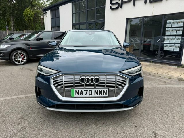 Audi E-tron Technik Suv Blue #2