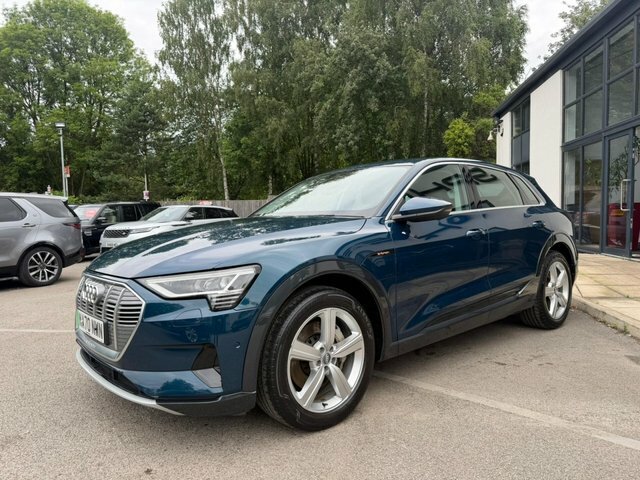 Audi E-tron Technik Suv Blue #3