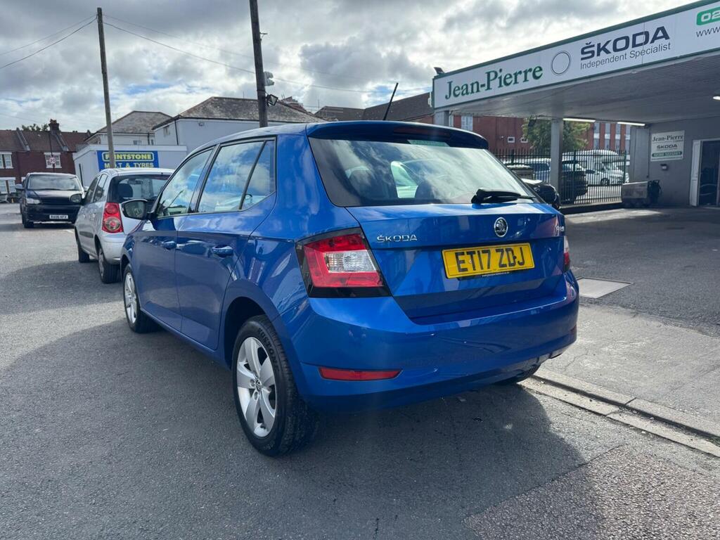 Skoda Fabia 1.0 Tsi Se Dsg Euro 6 Ss Blue #4