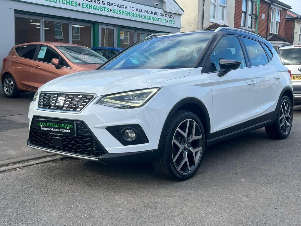 Seat Arona Suv 1.0 Tsi Xcellence Lux Dsg Euro 6 Ss 20 WF69YBX White #3
