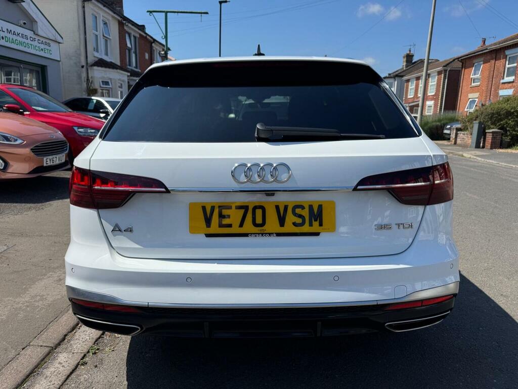 Audi A4 Avant 2.0 Tdi 35 S Line S Tronic Euro 6 Ss White #6