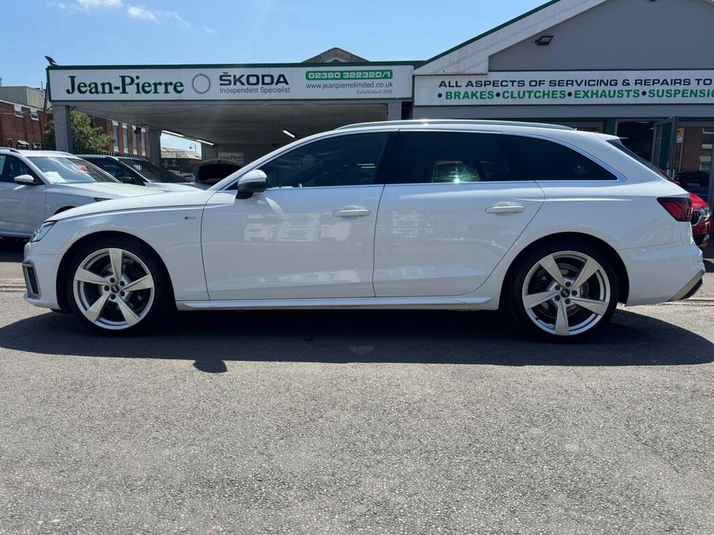Audi A4 Avant 2.0 Tdi 35 S Line S Tronic Euro 6 Ss White #5