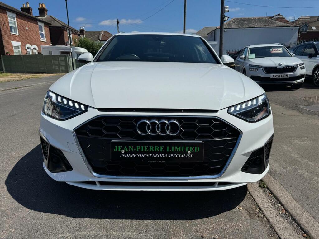 Audi A4 Avant 2.0 Tdi 35 S Line S Tronic Euro 6 Ss White #2