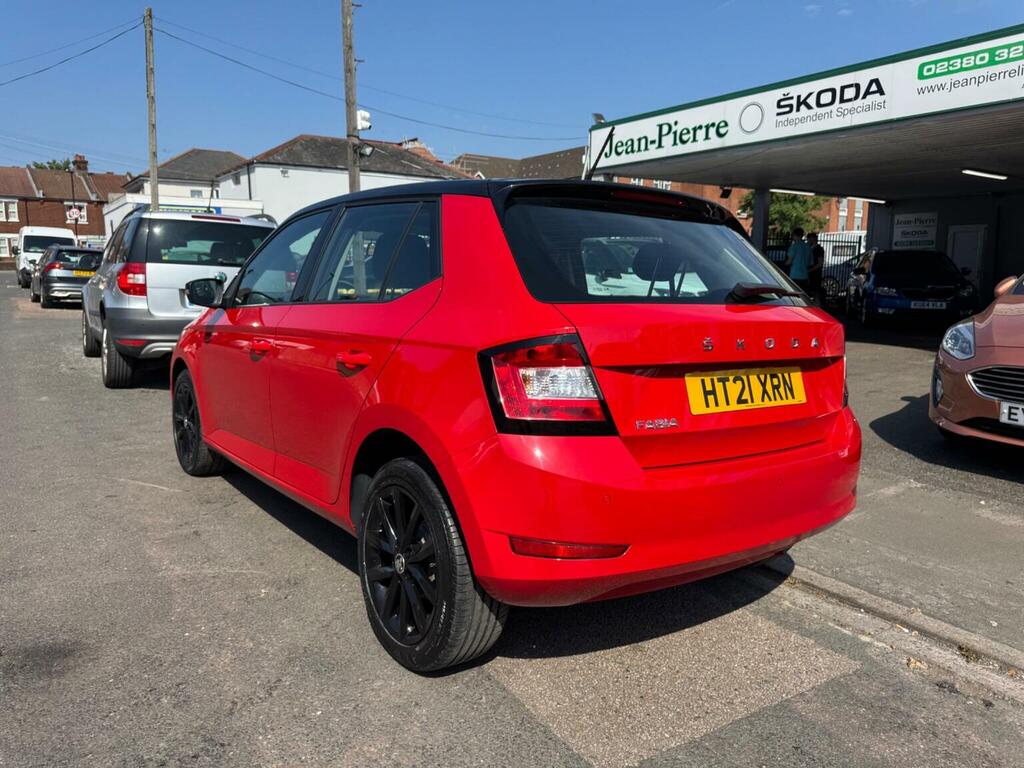 Skoda Fabia 1.0 Colour Edition Euro 6 Ss Red #4