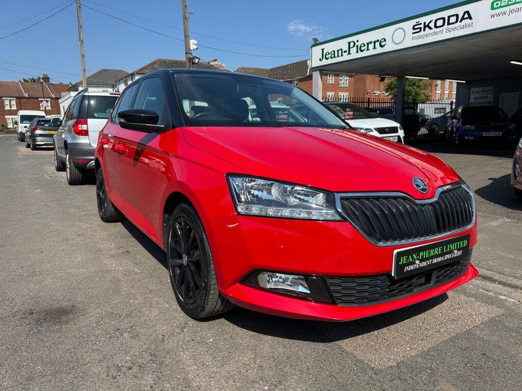 Skoda Fabia 1.0 Colour Edition Euro 6 Ss Red